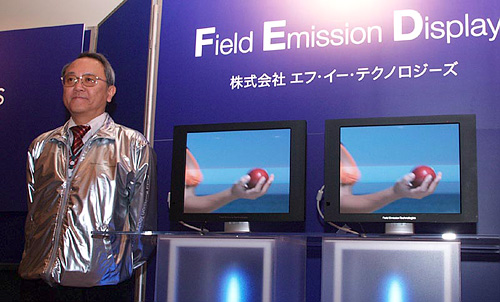 Sony Field Emission Display Technology (Image courtesy AV Watch)