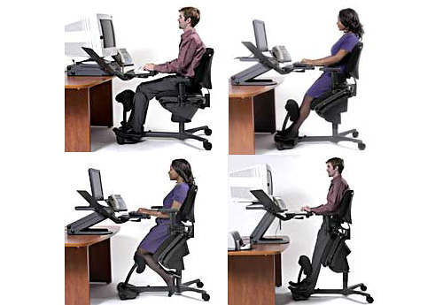 Stance Angle Chair (Images courtesy HealthPostures)
