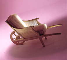 Wheelbarrow Chair (Image courtesy xO Design)