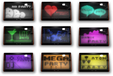 Party Timer Displays
