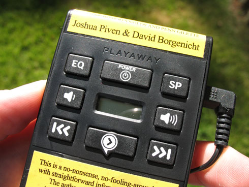 Playaway Interface