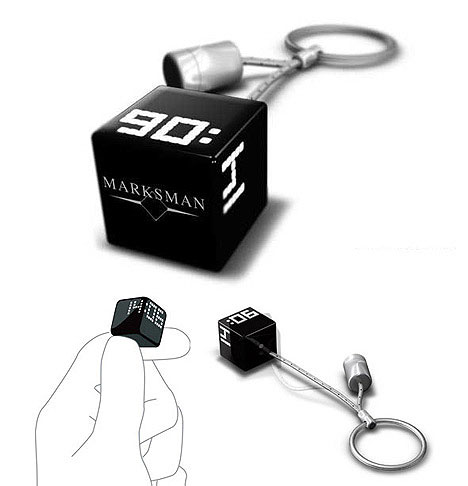 Pocket Keyring Watch