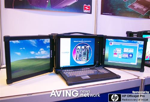 Triple LCD Laptop