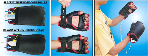 Wii Boxing Gloves (Image courtesy MAXCONSOLE)