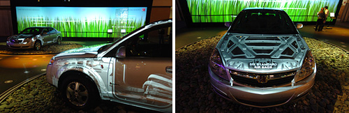 Obscura Digital Saturn Nextfest 2006 Displays (Images courtesy Obscura Digital)