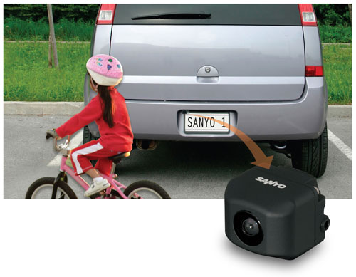 Sanyo Rear View Backup Camera (Image via Sanyo)