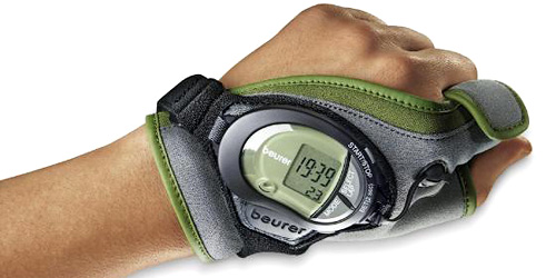 Beurer Heart Rate Monitoring Glove (Image courtesy I4U News)