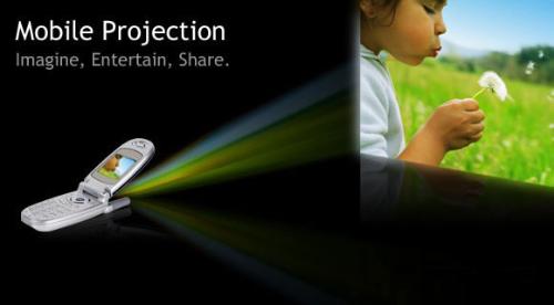 Microvision Signs with Motorola for Pico Projector phone