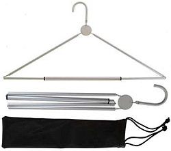 Aluminum Travel Hanger (Image courtesy MerlinsBox)