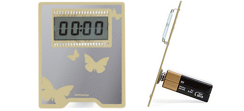 ZER00:00 Digital Clock (Images courtesy Charles & Marie)