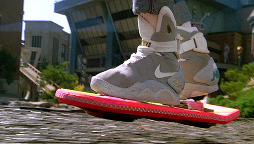 Back To The Future II Hoverboard (Image courtesy Universal Studios)