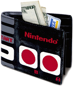 Nintendo Wallet (Image courtesy The Wireless Catalog)