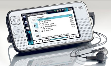 Nokia N800 Internet Tablet (Image Via Linux Devices)