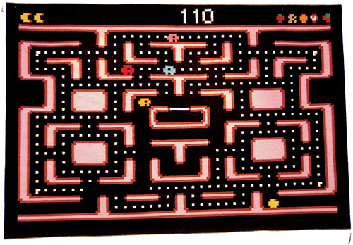Pac Man Rug Perfect For 30 Year Old Kids Ohgizmo Pac Man Carpet Image Courtesy Our Childrens Gorilla