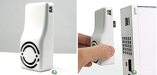 Wii Cooling Fan Accessory (Images courtesy Akihabara News)