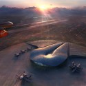 Spaceport America Final Design Looks Like Millennium Falcon