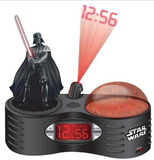Darth Vader Projector Alarm Clock (Image via Star Wars Shop)