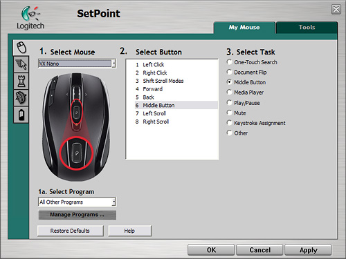 Logitech VX Nano (Image property of OhGizmo!)