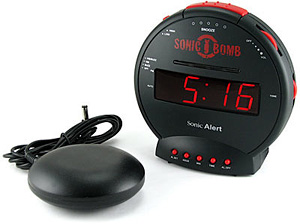 Sonic Bomb Alarm Clock (Image courtesy Zsuaro.com)