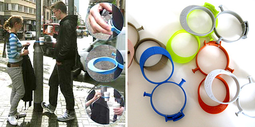 Urban Cup Holder (Images courtesy UpToYouToronto.com)
