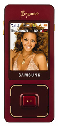 Samsung Beyonce B'Phone (Image via Samsung)