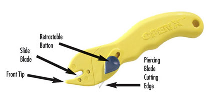 ThinkGeek Dual Bladed EZ Clam Shell Opener (Image via ThinkGeek)