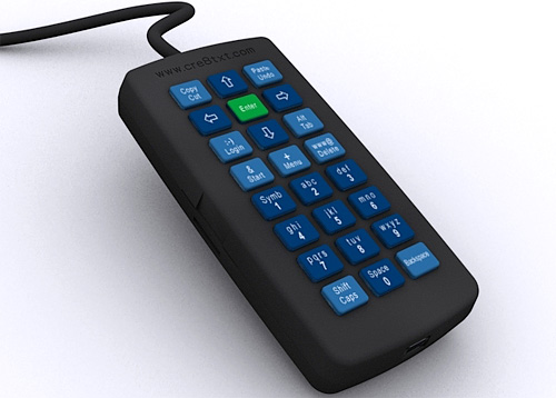 Cre8txt Keyboard (Image courtesy Cre8txt)