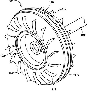 Landing Gear Wheels With Side-Mounted Airfoils (Image courtesy WPIO)