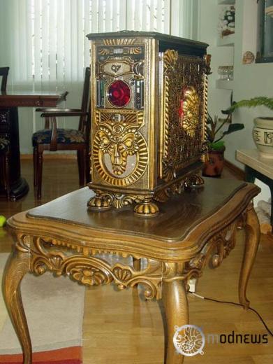ukrainian woodwork case mod