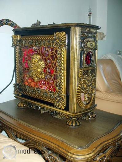 ukrainian woodwork case mod