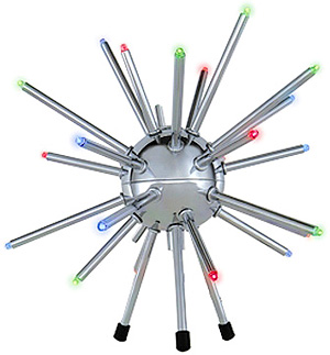 Satellite Lamp (Image courtesy Discovery Channel Store)