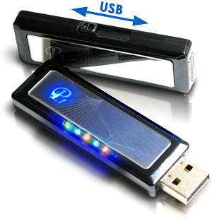 TwinMOS Mirror-Surface Flash Drive (Image courtesy AVING USA)