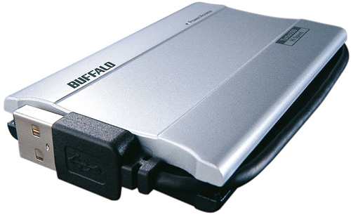 Buffalo SHD-UHRS 100GB External SSD (Image courtesy Akihabara News)