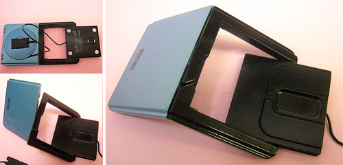 Transforming EverGreen PCMCIA Slot Friendly Mouse (Images courtesy EverGreen)