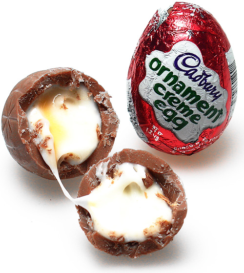 Cadbury Ornament Creme Egg (Image courtesy Candy Blog)