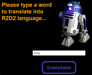R2D2 Translator (Image courtesy R2D2Translator.com)