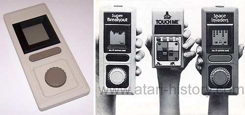 Atari Super Breakout prototype LCD Handheld (Image courtesy Atarimuseum)