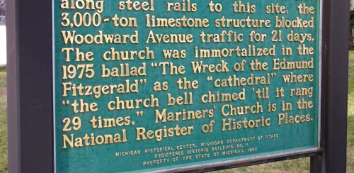 Old Mariners' Church Sign (Image property of OhGizmo!)