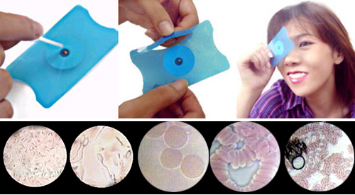 Microscope Cards (Images courtesy Japan Trend Shop)