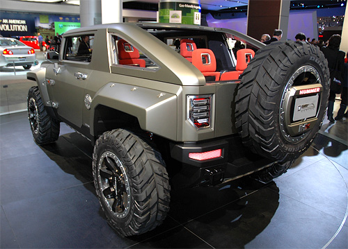 Hummer HX Concept (Images property of OhGizmo!)