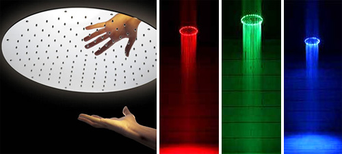 Cristina Rubinetterie Sandwich Showerhead (Images courtesy Trendir)