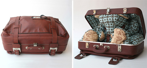 Suitcase Bear (Images courtesy Jenny Pokryvailo)