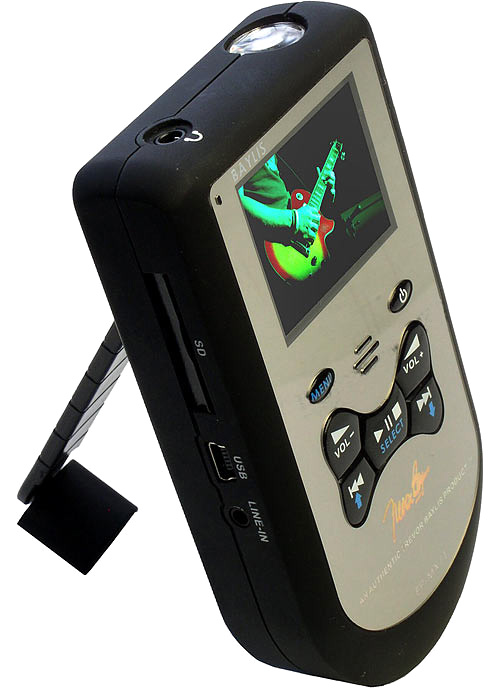 Baylis Eco EP-MX71 Hand-Cranked Media Player (Image courtesy the Daily Mail)