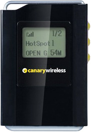 Canary Wireless HS20 Digital Hotspotter (Image courtesy The Mac Observer)