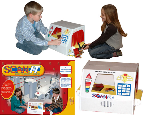 Scan-It Operation Checkpoint Toy XRay Machine (Images courtesy SampleRewards.com)