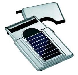 Solar powered razor