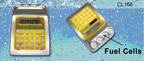 Water powered calculator