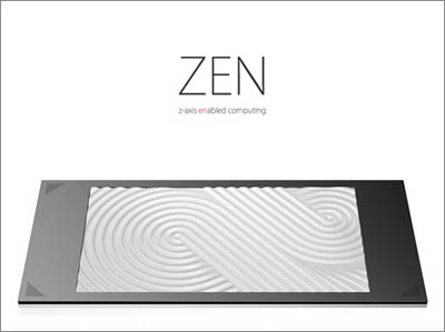 Zen ?Sandbox? Active Surface 3D Computer Interface