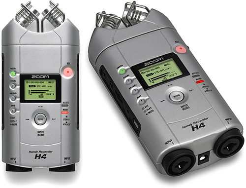 H4 Pocket-Size Digital Audio Recorder (Images courtesy ThinkGeek)