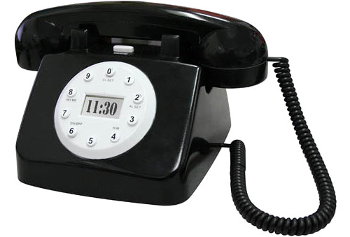 Hotel Phone Alarm Clock (Image courtesy Thumbs Up)